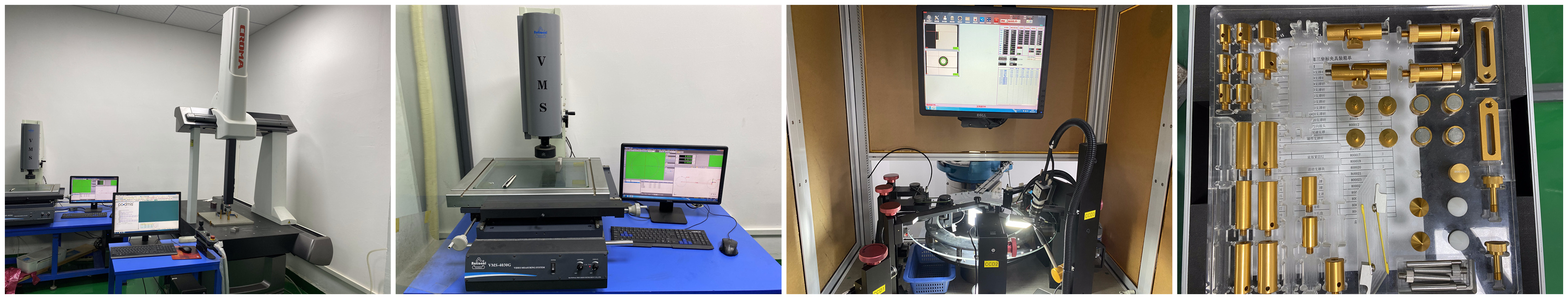 CNC Inspection Equipment at Falcon CNC Swiss precision CNC inspection equipment for quality control in machining parts manufacturing