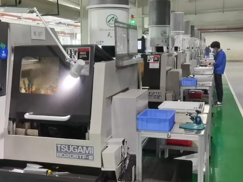 Unsere Hochvolumen-CNC-Bearbeitungskapazitäten