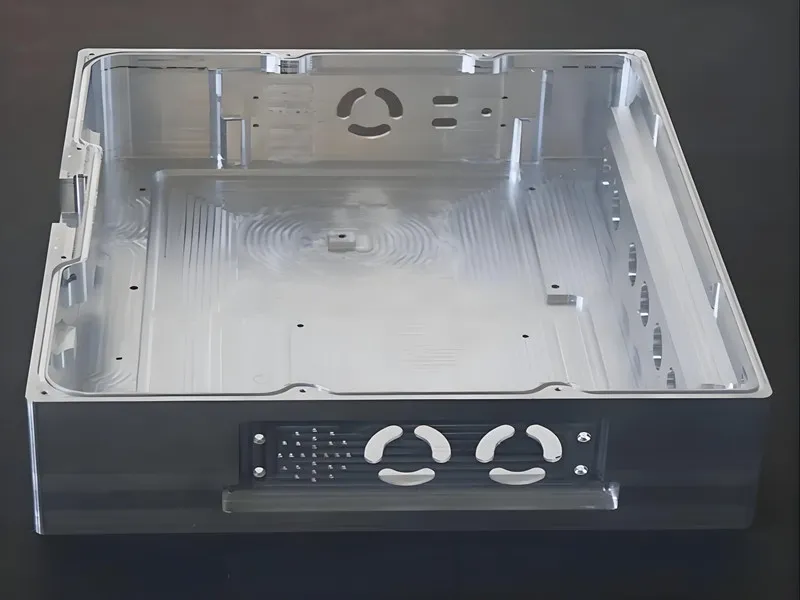 gefrästes Aluminiumgehäuse