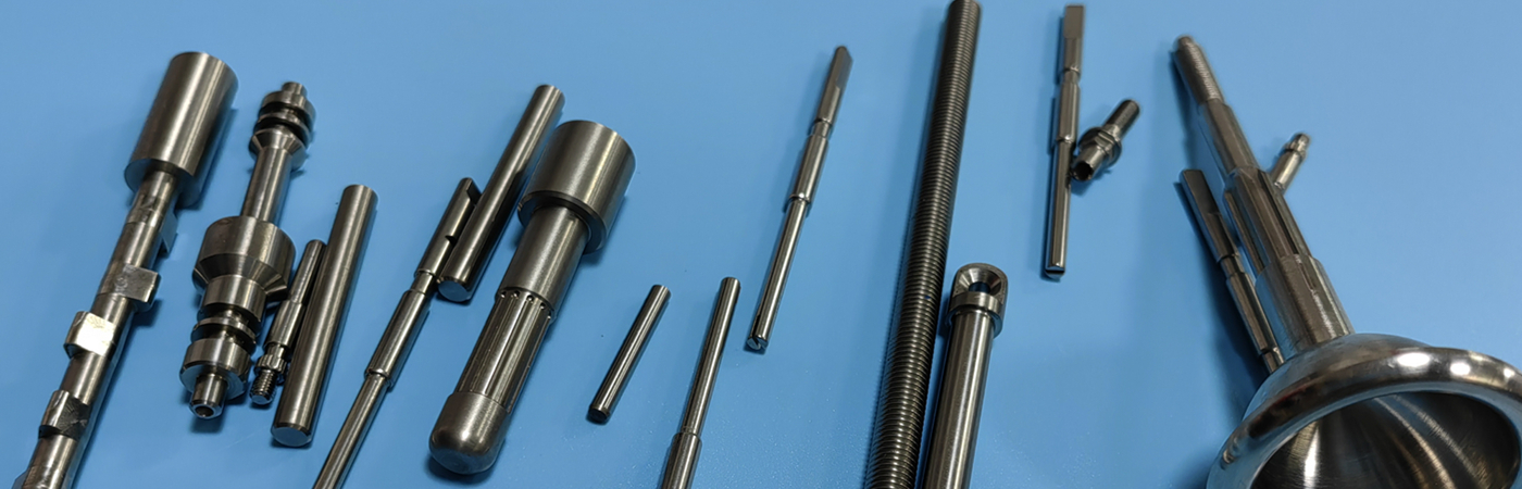Kundenindividuelle CNC-gefräste Dübel, Stifte und Wellen von Falcon CNC Swiss Präzisionsdübel, -stifte und -wellen gefertigt von Falcon CNC Swiss