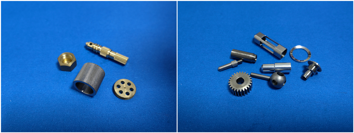 Präzisionsschraubenprodukte, hergestellt von Falcon CNC Swiss mit hoher Genauigkeit