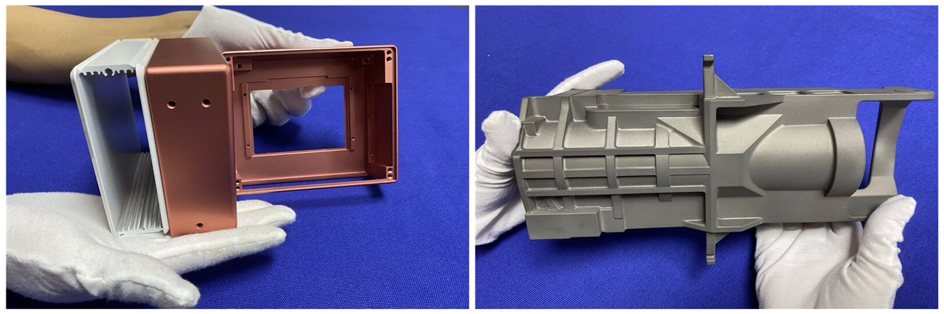 CNC-Bearbeitung von Gehäusen für elektronische Geräte zur Herstellung präziser Metallgehäuseteile