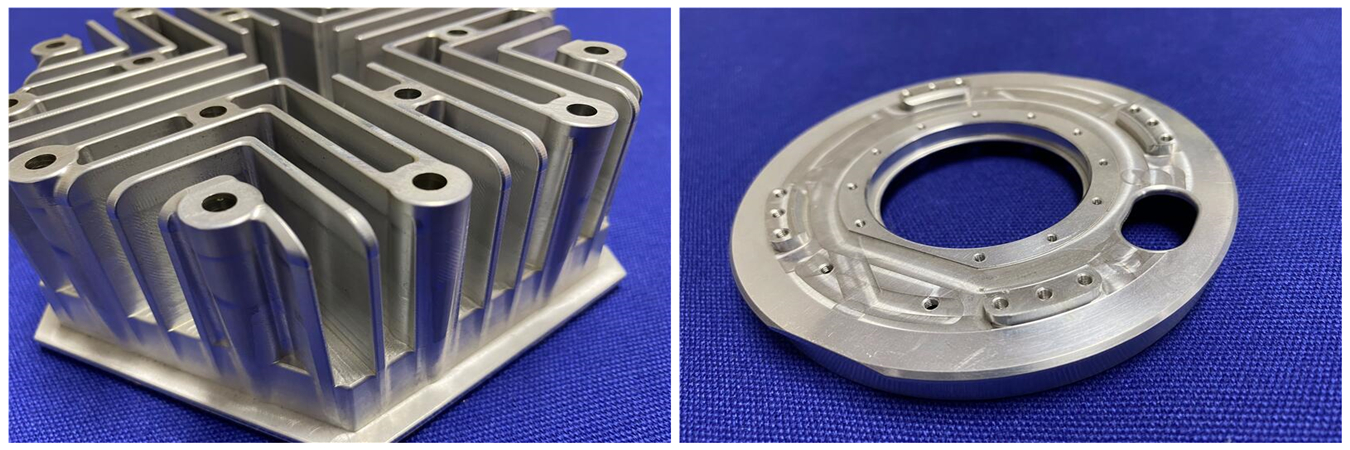 Kundenspezifische CNC-Aluminiumfräsdienste für Präzisionskomponenten CNC-gefräste Aluminiumteile für Präzisionsbearbeitungsanwendungen