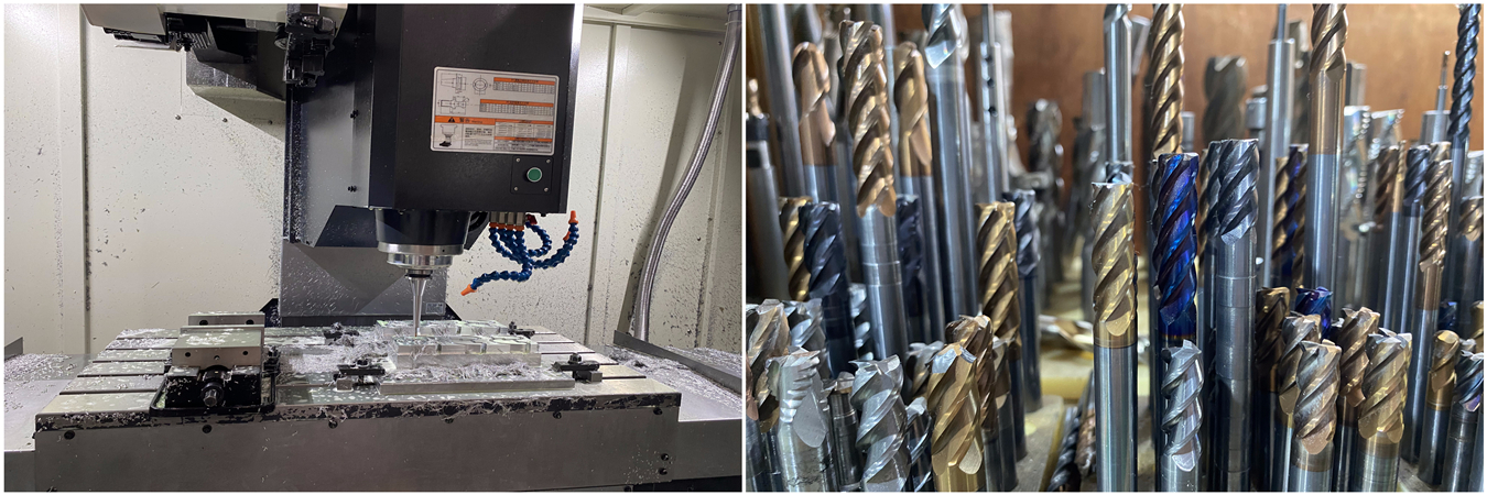 CNC-Fräsfabrik für hochpräzise Bearbeitungsdienstleistungen CNC-Fräsfabrik, die Präzisions-Metallkomponenten herstellt