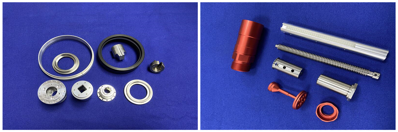CNC-Fräsmaschinenteile, die Präzisionsmetallkomponenten für industrielle Anwendungen herstellen