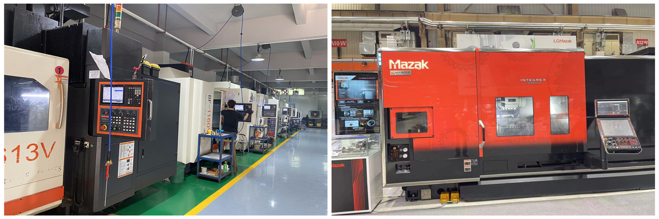 5-Achs-CNC-Bearbeitungsservice für Aluminiumkomponenten 5-Achs-Aluminiumbearbeitung in einer Präzisionswerkstatt zur Herstellung komplexer CNC-Teile