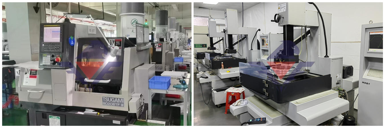 Präzisions-Swiss-Drehmaschinenwerkstatt für CNC-Drehdienstleistungen Präzisions-Swiss-Drehmaschinenwerkstatt, die CNC-Drehdienstleistungen für komplexe Metall- und Mikrobearbeitungsteile anbietet