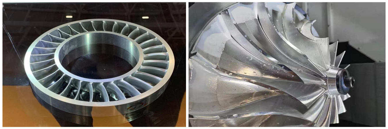 CNC-gefräste Aluminium-Laufräder für Hochleistungs-Fluid- und Luftfahrtanwendungen