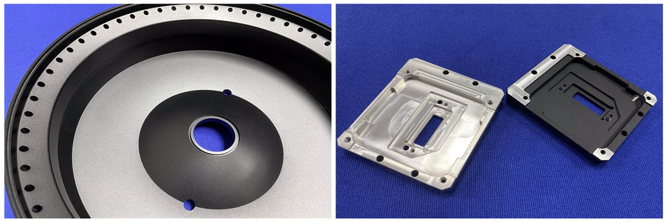CNC-gefräste Aluminium-Vakuumkammerteile für Halbleiteranwendungen