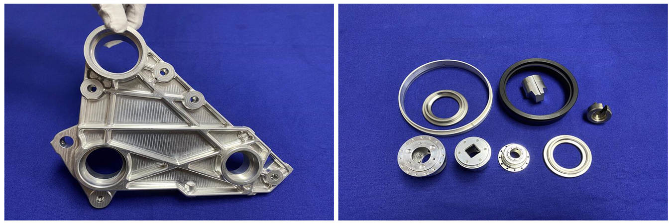 Automobil-Aluminium-CNC-Bearbeitung CNC-gefräste Aluminiumteile für Automobilanwendungen