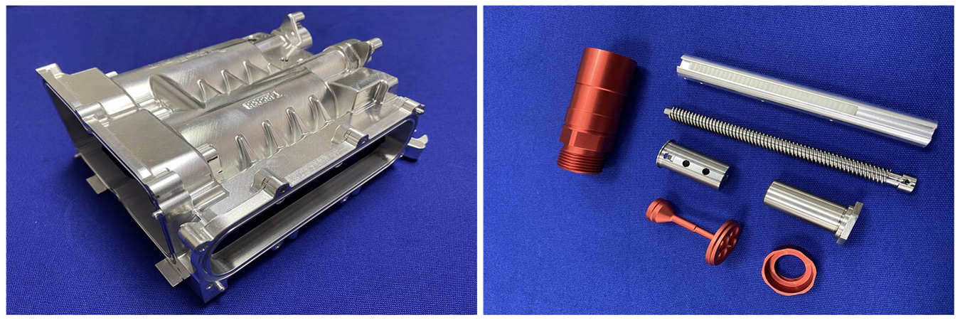 Kundenspezifische CNC-gefräste Autoteile Kundenspezifische CNC-gefräste Automobilkomponenten für Leistungsfahrzeuge