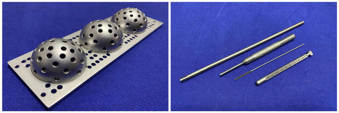 Kundenspezifische CNC-gefertigte chirurgische Instrumente für medizinische Anwendungen