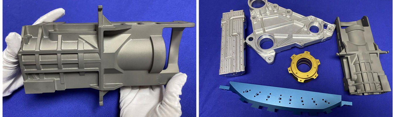 eloxierte CNC-gefräste Aluminiumteile mit präziser Oberflächenveredelung